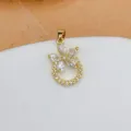 Estilo de Flor de Anillo Dorado (6)
