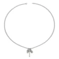 Hip hop style silver baseball necklace with bat and glove pendants for men and women. - Pendant Only (Without Chain) (GX2916B)