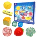 8pcs malt sugar squishy toys set slow rebound stress relief cute sensory toys for kids and adults - 8pcs Small Version / Purple