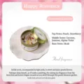 Aromatherapy Scented Candle Jasmine Floral Fragrance Tin Jar Long Lasting Home Decor Gift - Gold Can Pink Crystal - Jasmine
