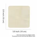 Pièce en bois carrée bricolage artisanat panneau vierge en peuplier taille 10 cm peinture - Carré 10cm