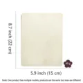 Planche de bois de peuplier rectangulaire brute pour bricolage peinture 22x15 cm - Rectangle 15x22cm