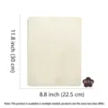 Panneau en bois de peuplier rectangulaire DIY tranche brute pour loisirs créatifs déco 30x22.5cm - Rectangle 22.5x30cm