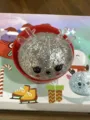 Christmas deer squishy toy slow rebound stress relief sensory toy cute holiday gift for kids - Glitter Silver Deer Antler Bun