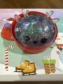 Christmas deer antler squishy toy slow rebound stress relief cute holiday gift for kids adults - Glitter Purple Deer Antler Bun