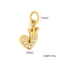 Estilo de Corazón con Corona (PA10370AG)