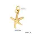 Textured Starfish Style (PA10670AG)
