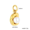 Estilo de Perla Artificial Irregular (PA10820AG)