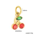 Estilo de Cereza con Strass (PA10740EG)