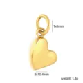 Estilo de Corazón 3D (PA107801G)