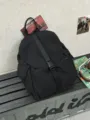 Sac à dos de voyage extérieur léger de grande capacité décontracté en couleur noire. - L / Noir