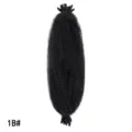 Extension per capelli crochet sintetici Springy Afro Twist colore 1B nero. - Nero Naturale #1B