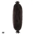 Extension per capelli afro twist sintetici all'uncinetto, colore 4# marrone scuro. - Marrone Scuro