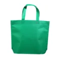 Bolsa de compras verde de tela no tejida bolsa ecológica reutilizable para uso diario. - Verde esmeralda