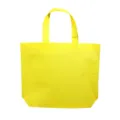 Bolsa de compra de tela no tejida amarilla bolso reutilizable embalaje ecológico - Amarillo