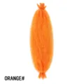 Extension per capelli crochet Afro Twist sintetici arancioni, ciocche ricce morbide. - Arancione