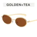 Gold Frame Tea Lens