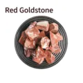 Pietra Grezza di Arenaria Rossa Naturale Campione Minerale di Cristallo Arredamento Casa - Pietra del Sole Rossa / 1,5-3 cm (Confezione da 100g)