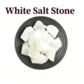 Pietra di aromaterapia in sale bianco naturale cristallo grezzo minerale ornamento per decoro. - Pietra di Sale Bianca / 1,5-3 cm (Confezione da 100g)