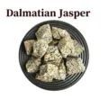 Pietra grezza di diaspro dalmata naturale minerale cristallo decorazione casa. - Pietra Dalmata / Misura 1,5-3 cm (100g)