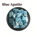 Pietra grezza di apatite blu naturale campione di cristallo minerale decorazione casa - Apatite / Misura 1,5-3 cm (100g)