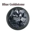 Campione Minerale Di Pietra Di Arenaria Blu Grezza Cristallo Per Aromaterapia Decor - pietra blu / Misura 1,5-3 cm (100g)
