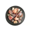 Pietra grezza di cristallo di agata rossa naturale per decorazioni domestiche - Agata rossa / Misura 1,5-3 cm (100g)