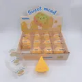 Kaas Knijp Speelgoed Langzaam Terugveermiddel Stressverlichting Schattig Speelgoed Cadeau - Driehoekige Bouwsteen Kaas Squishy