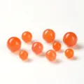 Natural South Red Agate round beads loose beads DIY jewelry making accessories and components - Round Beads