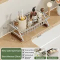 Stainless steel bathroom storage rack countertop organizer modern shelf 20cm length - Triangle Storage Rack - Small