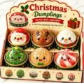 Natale squishy scatola sorpresa set con 6 simpatici festivi gnocchi giocattoli antistress. - Set da 12 pezzi / Set Colorato