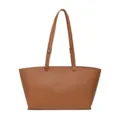 Elegante borsa a mano marrone da donna, grande borsa a tracolla casual per il lavoro. - Marrone chiaro