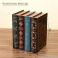 European vintage fake book box storage container decorative model photography props - Model B Large