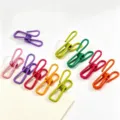 10pcs colorful metal clothes pins multi-purpose utility clips random colors photo hanging - 10 Pieces/Pack / Assorted Colors