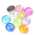 13mm perline acriliche foro grande colorate fai da te braccialetto gioielli perline sciolte - 16# Sfaccettato