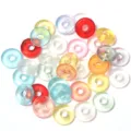13mm acrilico grande foro perline colorate ciambella perline diy gioielli accessori - 20# Smalto Smerigliato