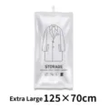 Extra grote hangende kledingzak stofdichte jas hoes opberger organizer 125x70cm - PET Materiaal Hangende Tas (125x70cm)