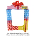 Inflatable foil balloon photo frame party decoration birthday party backdrop props balloons - Gift Birthday Photo Frame