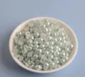 Perles d'imitation ABS à dos plat bleu clair pour nail art artisanat et bijoux DIY - 1000 Pièces/Paquet (8x14mm) / Bleu Pâle