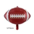 Football Aluminum Foil Balloon Party Decoration Shaped Sports Balloon for Celebration - Medium American Football