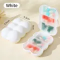 Portable mini daily pill box white plastic organizer travel 7 days compartment container - White