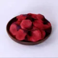 Artificial rose petals non-woven fabric red wedding party decoration floral props decor - Dark Red