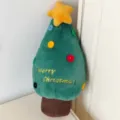 Christmas tree plush pillow cute decorative sofa cushion holiday home decor green - Christmas Tree / 45cm / Green