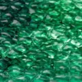 Green four-leaf clover acrylic beads, translucent loose spacer charms for DIY jewelry making. - 11mm / Dark Green