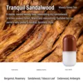 Solid car air freshener capsule style long lasting fragrance balm interior decor 120g - [Yunxi] Serene Sandalwood