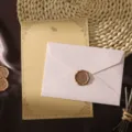 Vintage letter paper and pink envelope set with wax seal for romantic stationery gifts. - Linen Pink Envelope 3pcs + Kraft Rabbit Letter Paper 10pcs + Wax Seal 3pcs