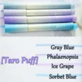 Aesthetische Pastell Textmarker Set, farbige Marker Stifte für Schule und Büro. - Taro-Püree-Windbeutel (Einzeln)