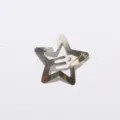 Silver Star BB Hair Clip Geometric Metal Bangs Side Clip Cute Hair Accessories Style - Five-pointed Star (3.2CM) / 1 Piece / Silver