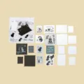 Pack d'autocollants timbre chat mignon pour journal, fournitures déco vintage 20pcs - Journal de Chaton