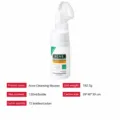 Mousse Detergente Anti-Acne Tea Tree 120ml con Spazzola in Silicone Detergente - Mousse Detergente Albero del Tè